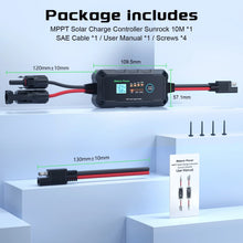 Load image into Gallery viewer, Innospo 10A 12V MPPT solar charge controller - product image 4