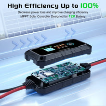 Load image into Gallery viewer, Innospo 10A 12V MPPT solar charge controller - product image 5