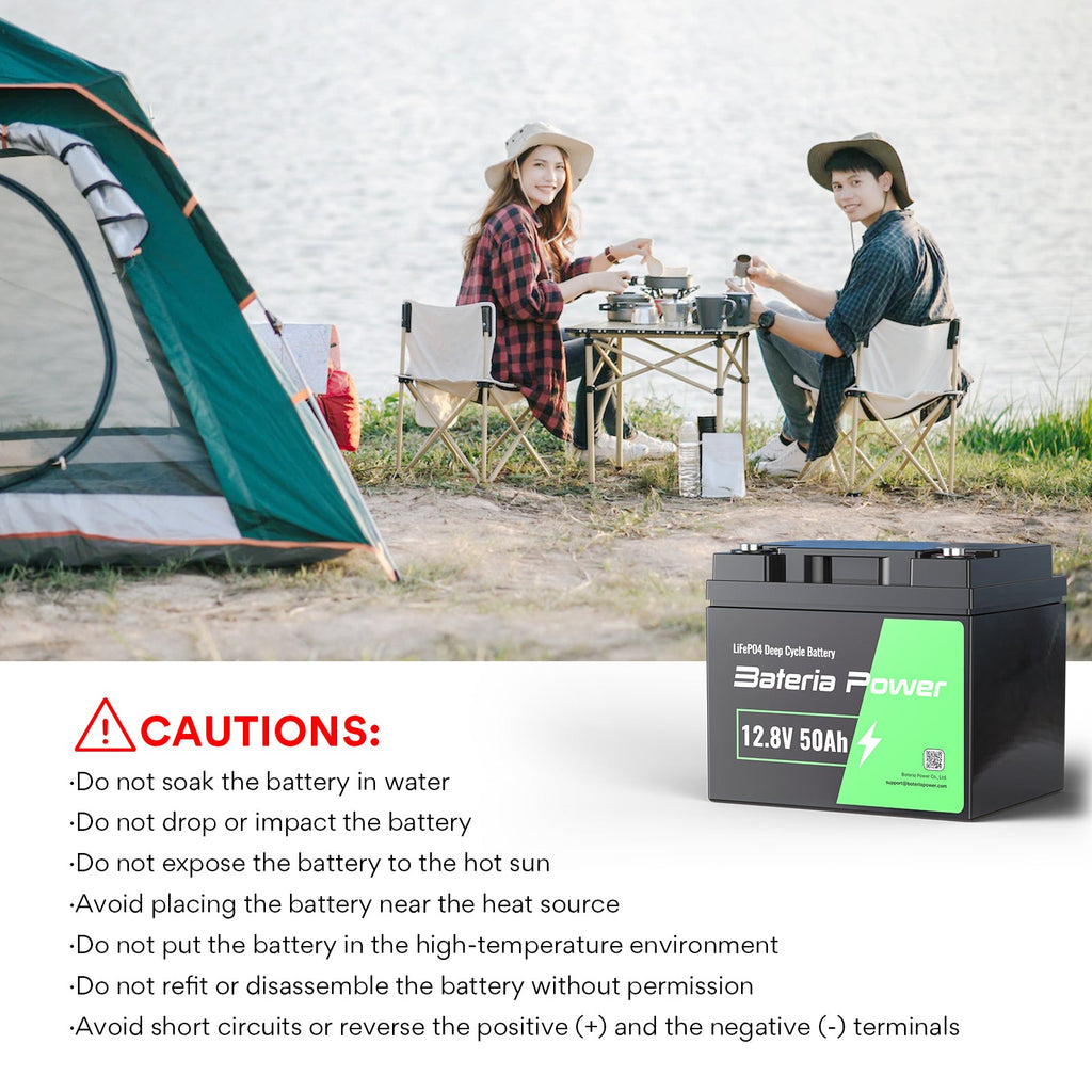 Innospo 12V 50Ah LiFePO4 marine battery - product image 6