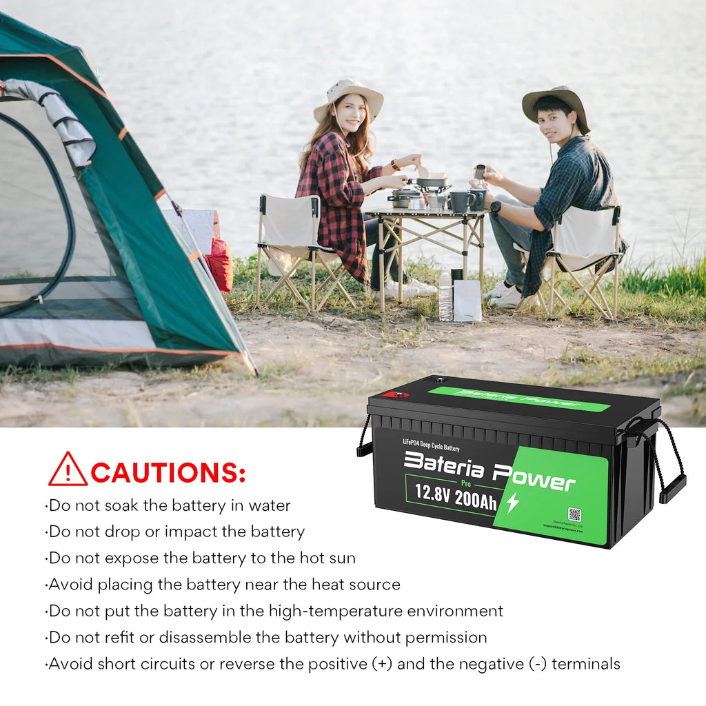 Innospo 12V 200Ah LiFePO4 marine battery - product image 7