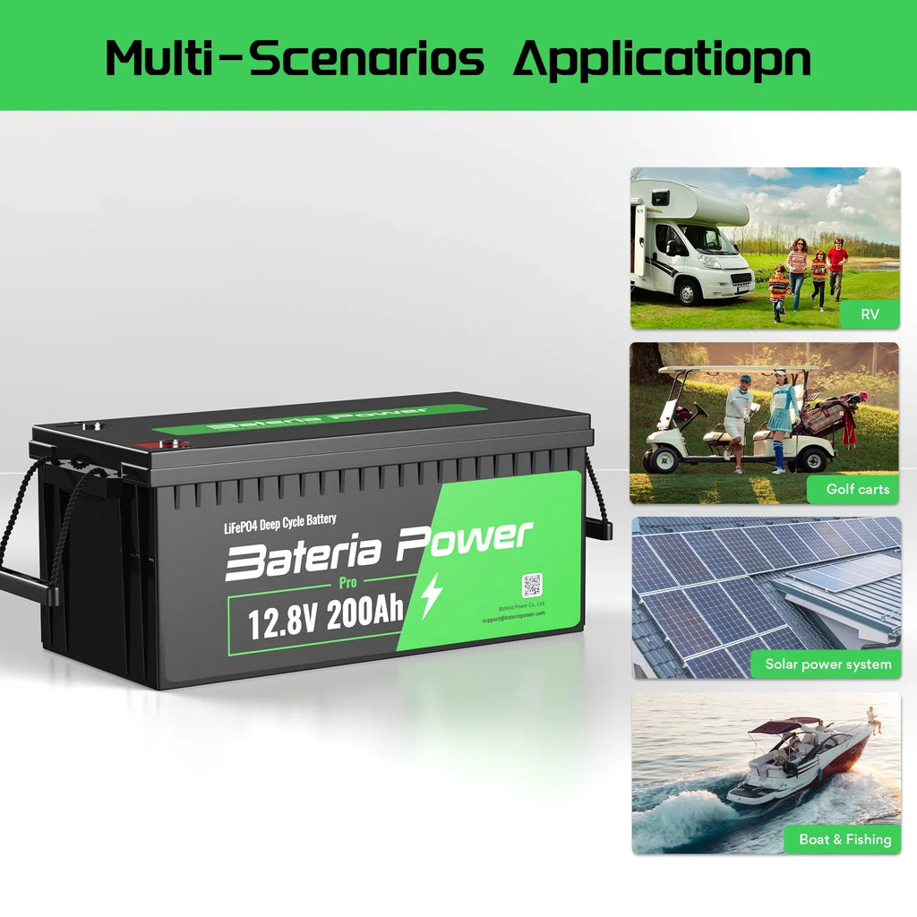 Innospo 12V 200Ah LiFePO4 marine battery - product image 6