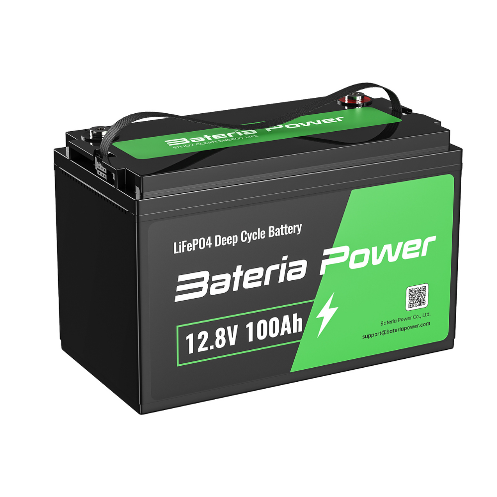 Innospo 12V 100Ah Pro LiFePO4 marine battery