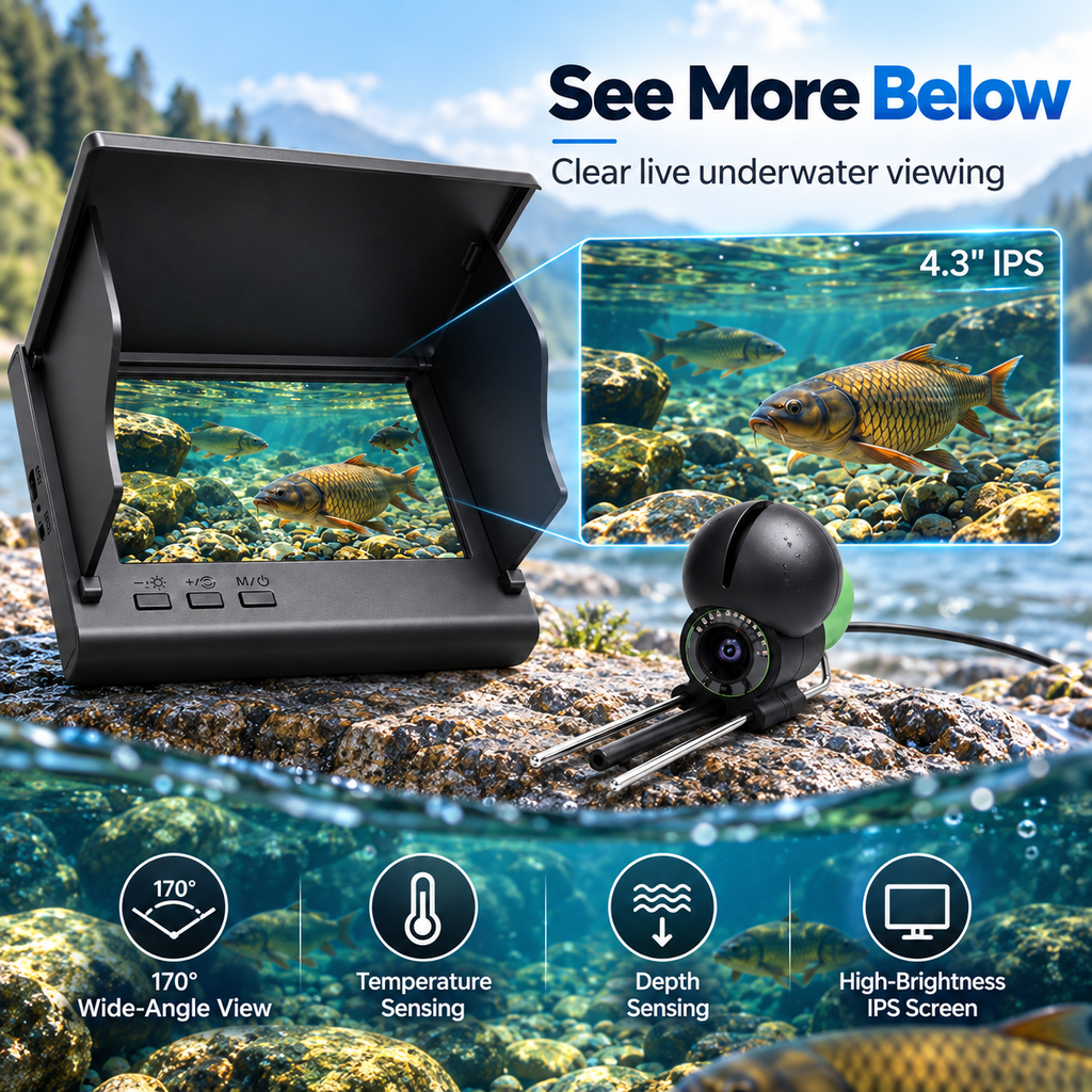 4.3" Underwater Fishing Camera