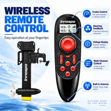 Load image into Gallery viewer, Innospo 48V 55LB Electric Boat Motor with Wireless Remote