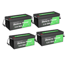 Load image into Gallery viewer, Innospo 12V 200Ah LiFePO4 marine battery - product image 10