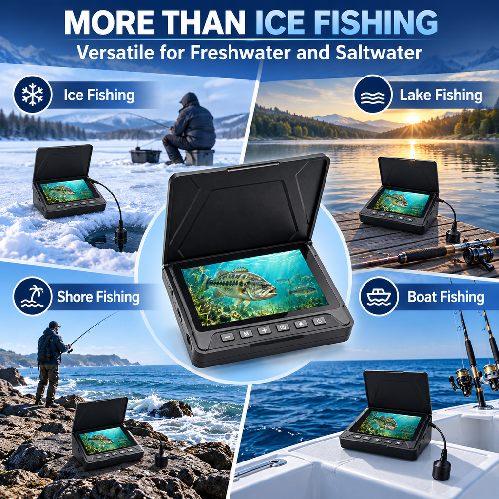 4.5" AHD Underwater Fishing Camera