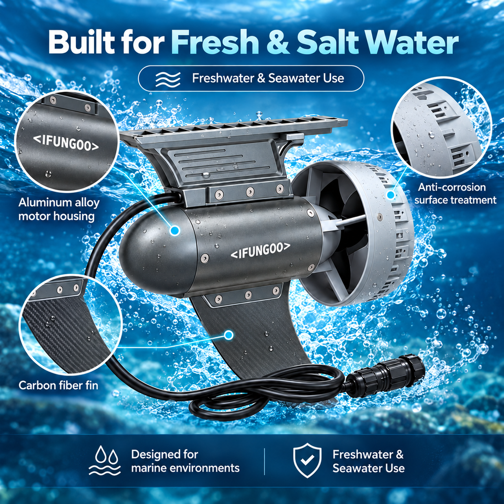 Innospo 450W SUP Motor with Wireless Remote - Image 5