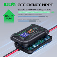 Load image into Gallery viewer, Innospo 10A 12V MPPT solar charge controller with SAE connector - product image 2