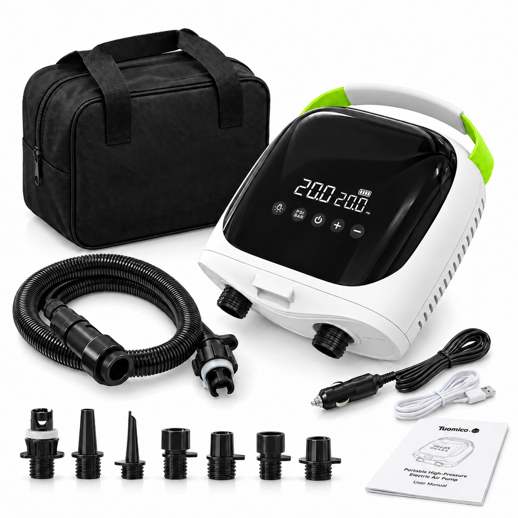 Innospo 20 PSI Rechargeable SUP Air Pump - Image 1