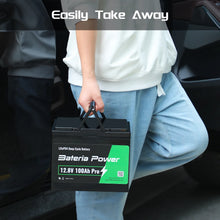 Load image into Gallery viewer, Innospo 12V 100Ah Pro LiFePO4 marine battery - product image 3