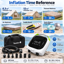 Load image into Gallery viewer, Innospo 20 PSI Rechargeable SUP Air Pump - Image 8