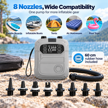Load image into Gallery viewer, Innospo 22 PSI Rechargeable SUP Air Pump - Image 7